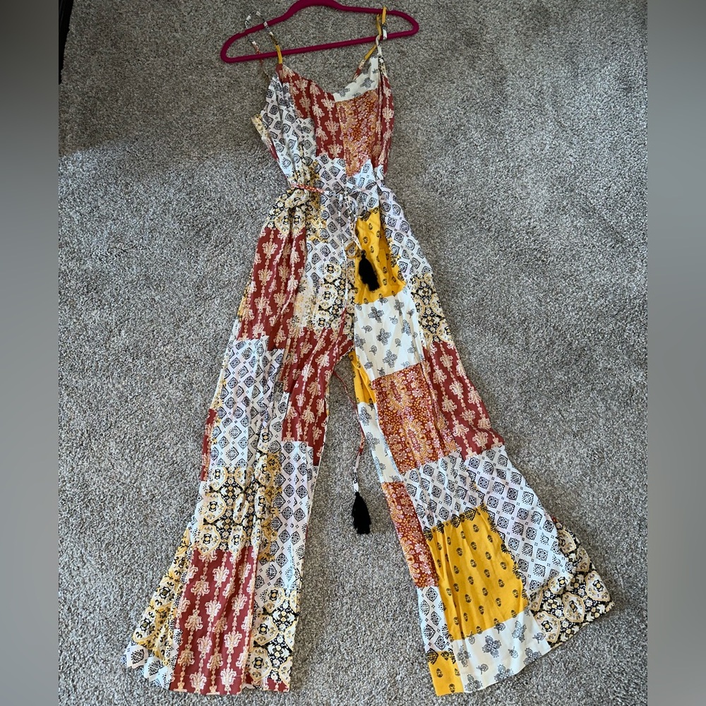 Target Multi-Patterned Jumpsuit